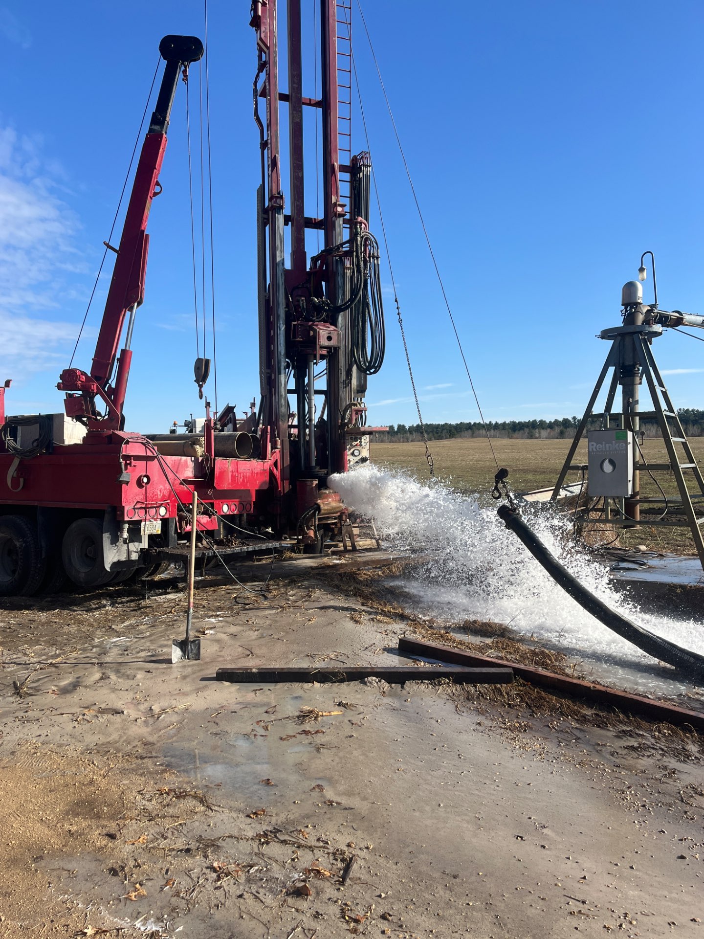 Commercial Irrigation Well for a Farm